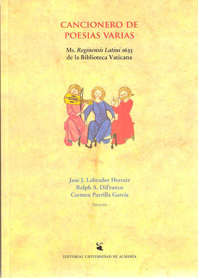Cancionero de poes¡as varias, de PARRILLA GARCIA, CARMEN | portada del libro