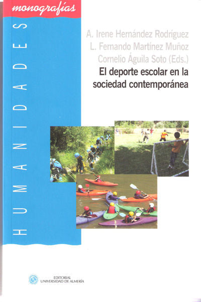 El deporte escolar en la sociedad contemporánea, de Hernández Rodríguez | portada del libro