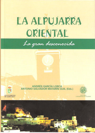 La alpujarra oriental, de García Lorca, Andrés | portada del libro