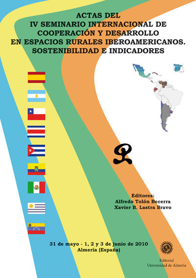 Actas del IV Seminario Internacional de Cooperación en Espacios Rurales Iberoamericanos, de Tolón Becerra | portada del libro