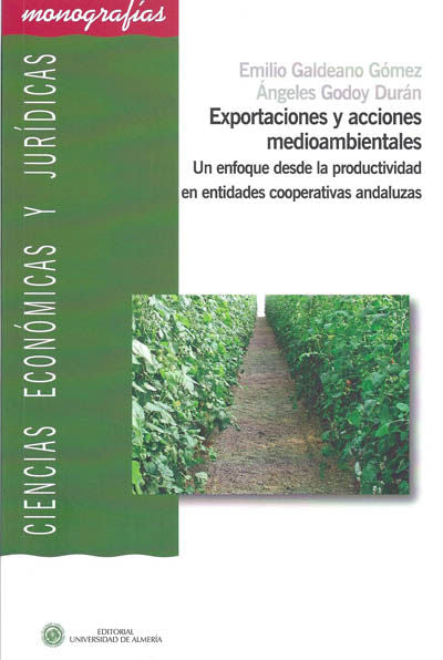Exportaciones y acciones medioambientales, de Galdeano Gómez, Emilio | portada del libro