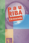 Lletrarada, de Riba Romeva | portada del libro