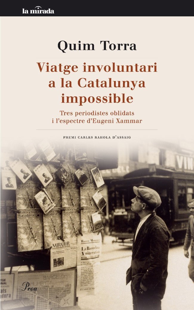 Viatge involuntari a la Catalunya impossible, de Torra | portada del libro