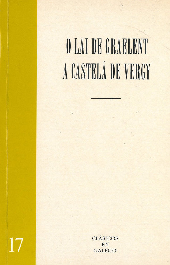 O lai de Graelent. A Castelá de Vergy, de Anónimo | portada del libro