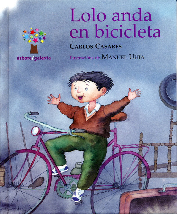 Lolo anda en bicicleta (os duros), de Casares, Carlos | portada del libro