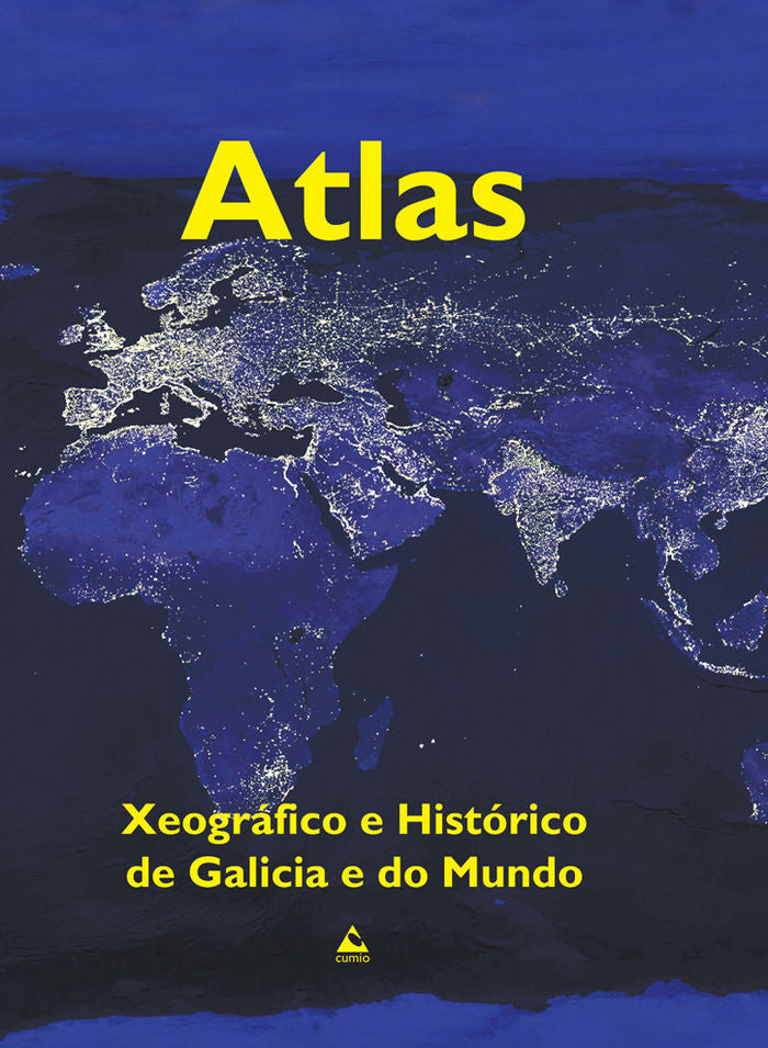Atlas xeográfico e histórico de Galicia e do mundo, de Santa María Otero, Inés | portada del libro