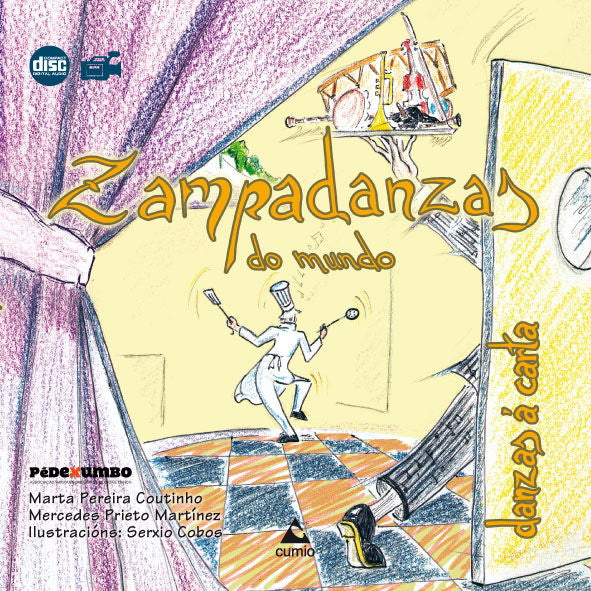 Zampadanzas do mundo, de Pereira Coutihno, Marta | portada del libro