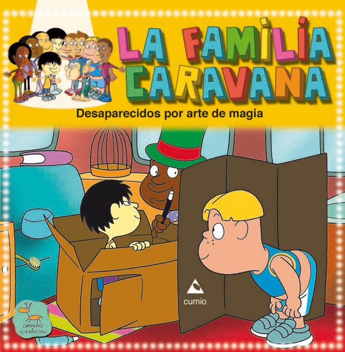 Desaparecidos por arte de magia, de CARREIRO, PEPE | portada del libro