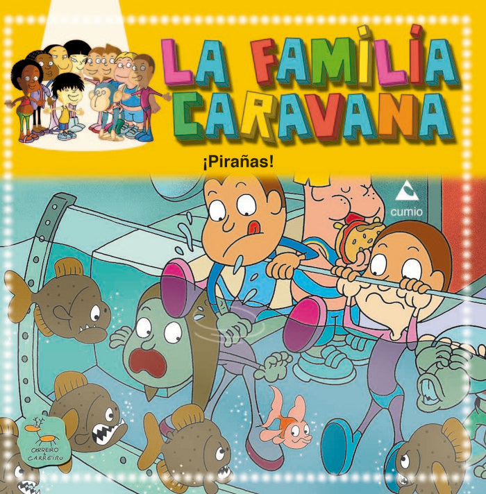 ¡Pirañas!, de CARREIRO, PEPE | portada del libro