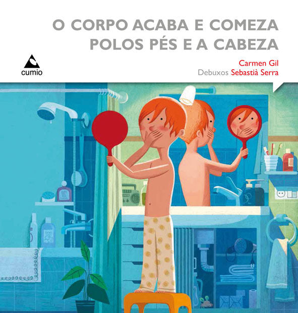 O corpo acaba e comeza polos pés e a cabeza, de Carmen Gil Martínez | portada del libro