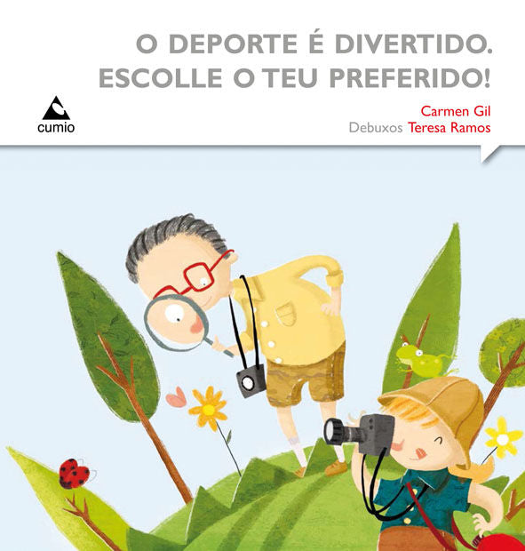 O deporte é divertido. Escolle o teu preferido!, de Gil Martínez | portada del libro
