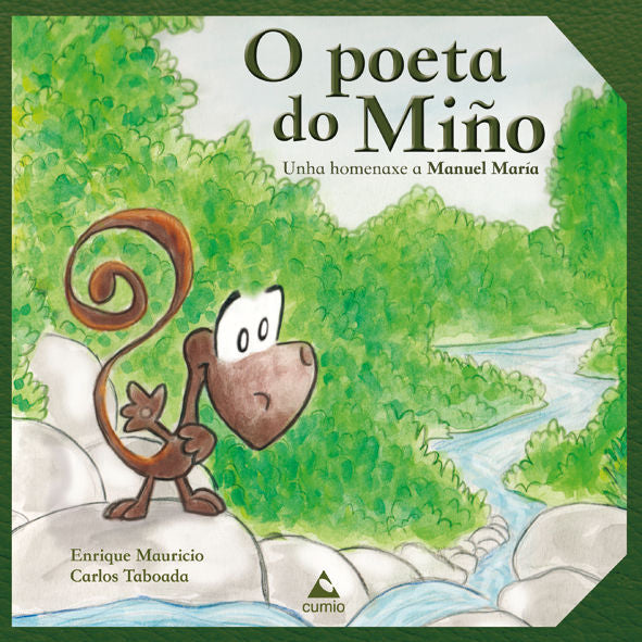 O poeta do Miño, de Mauricio Iglesias | portada del libro