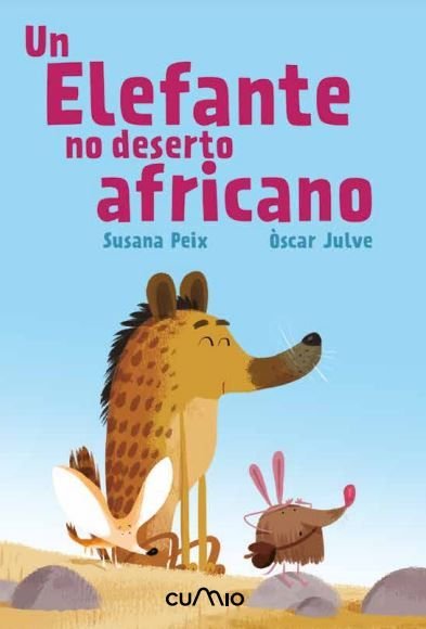 UN ELEFANTE NO DESERTO AFRICANO, de PEIX | portada del libro