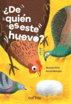 ¿DE QUIEN ES ESTE HUEVO?, de Susana Peix | portada del libro
