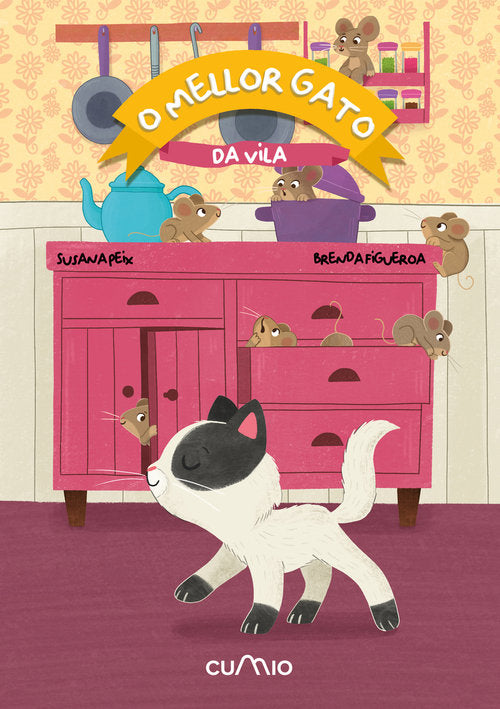 (GAL) O MELLOR GATO DA VILA, de PEIX | portada del libro