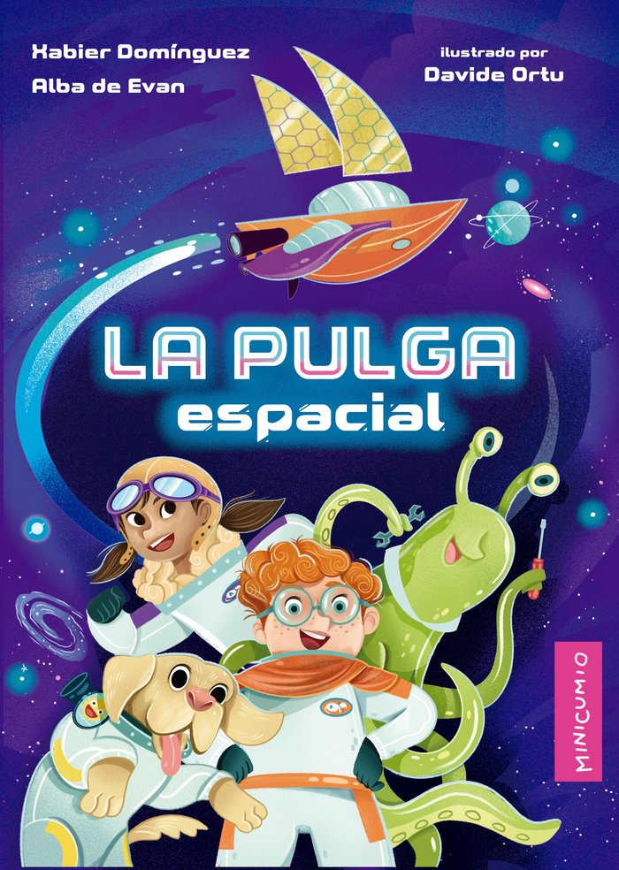 La pulga espacial, de EVA DE EVAN | portada del libro