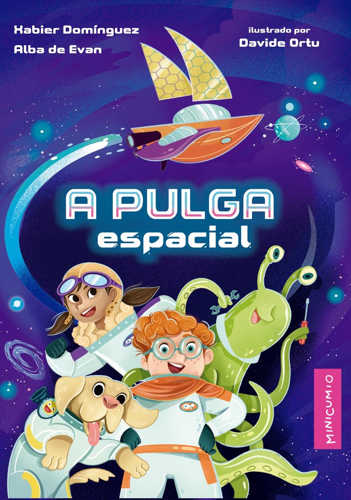 A pulga espacial, de EVA DE EVAN | portada del libro