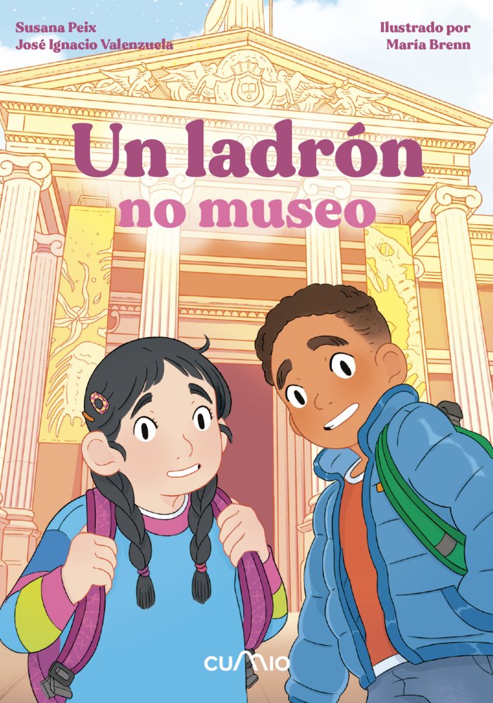 UN LADRON NO MUSEO, de PEIX, SUSANA | portada del libro