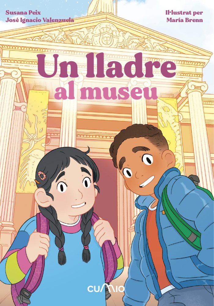 UN LLADRE AL MUSEU, de PEIX, SUSANA | portada del libro