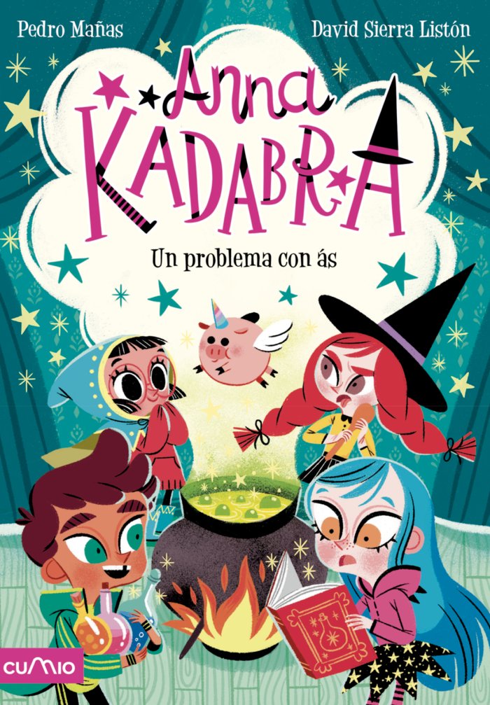 ANNA KADABRA, 2: UN PROBLEMA CON AS, de MAÑAS, PEDRO | portada del libro