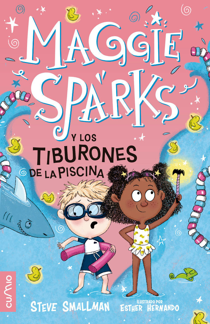 MAGGIE SPARKS Y LOS TIBURONES DE LA PISCINA, de SMALLMAN, STEVE | portada del libro
