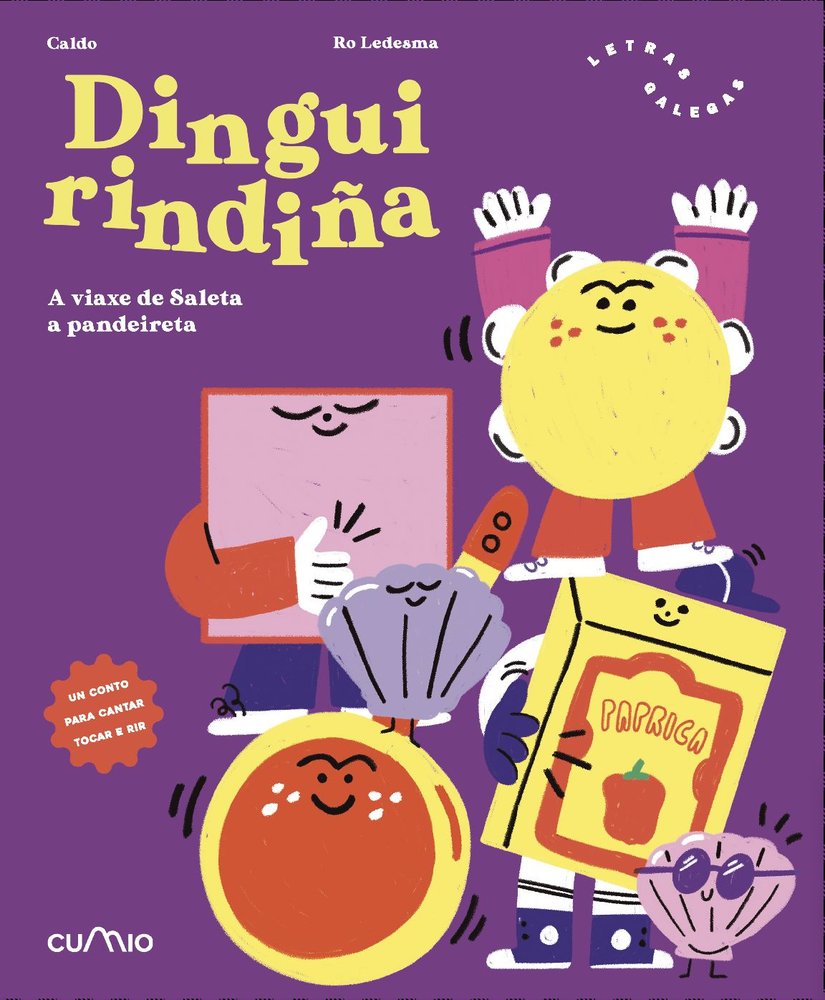 DINGUIRINDIÑA, de CALDO | portada del libro