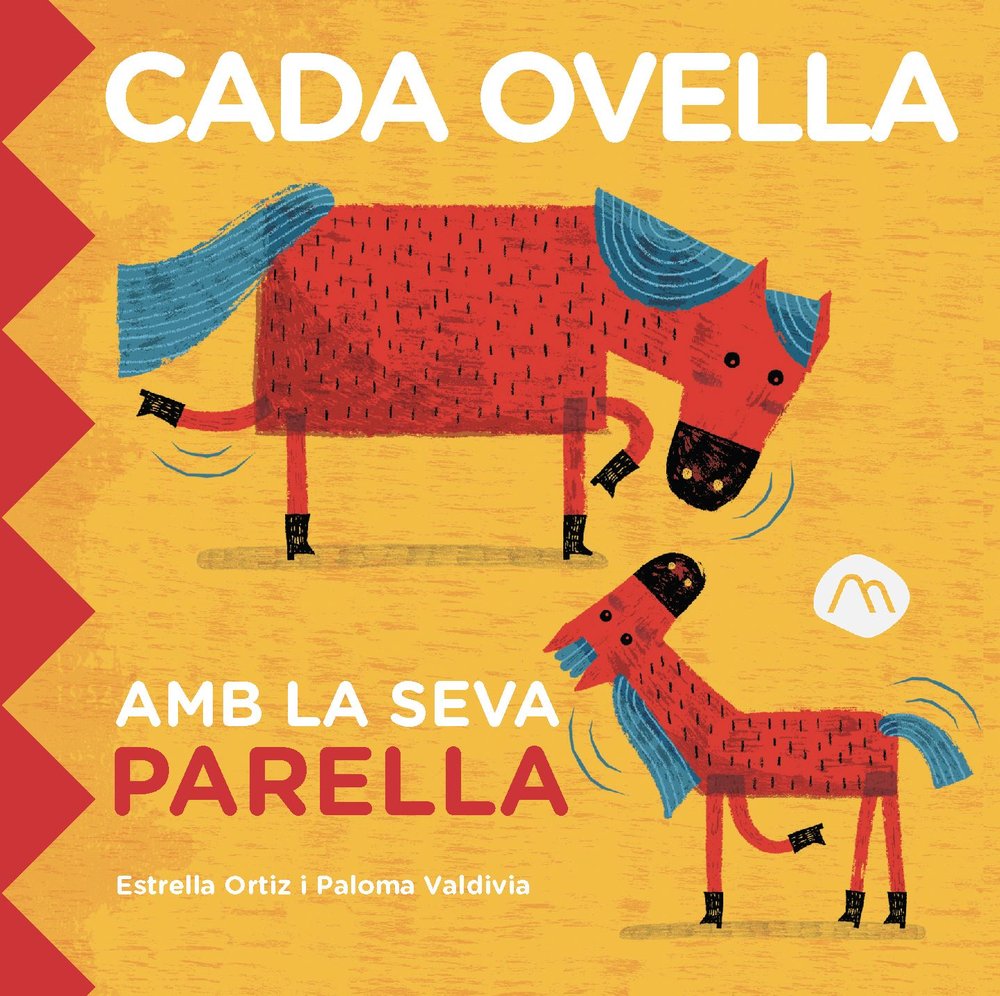 CADA OVELLA AMB LA SEVA PARELLA, de ORTIZ, ESTRELLA | portada del libro