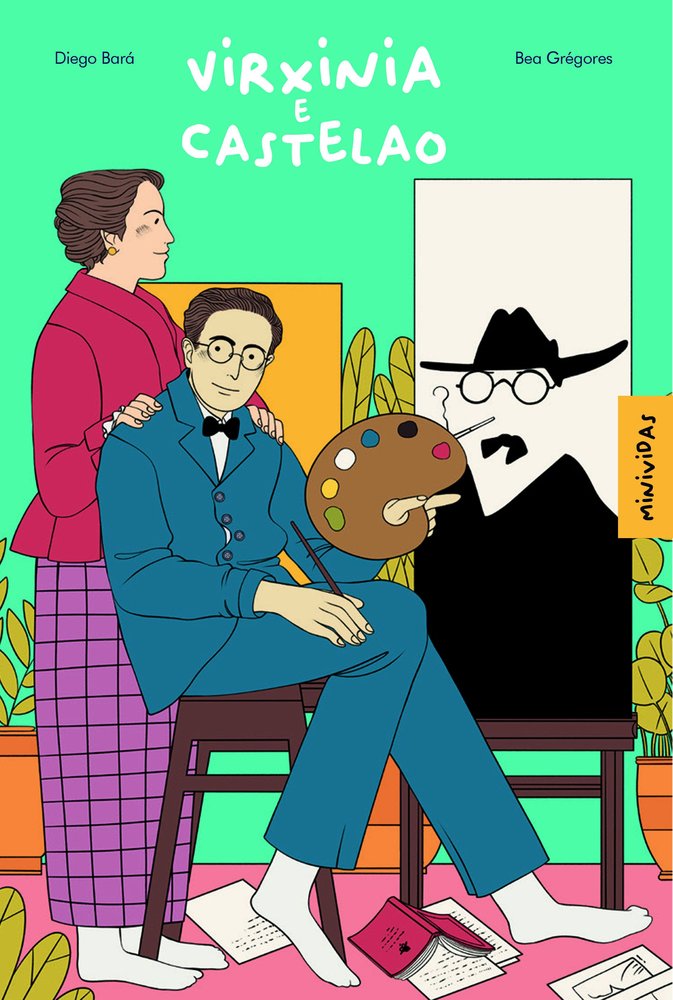 VIRXINIA E CASTELAO, de BARA, DIEGO | portada del libro