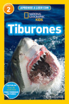 Tiburones (Aprende a leer con National Geographic (Nivel 2)), de Anne Schreiber | portada del libro