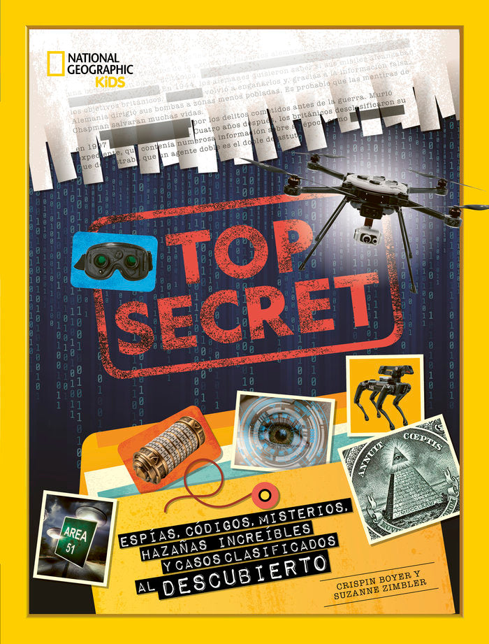 TOP SECRET, de BOYER, CRISPIN | portada del libro