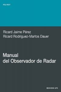 Manual del observador de Radar, de Jaime Pérez | portada del libro