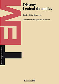 Disseny i càlcul de molles, de Riba Romeva, Carles | portada del libro