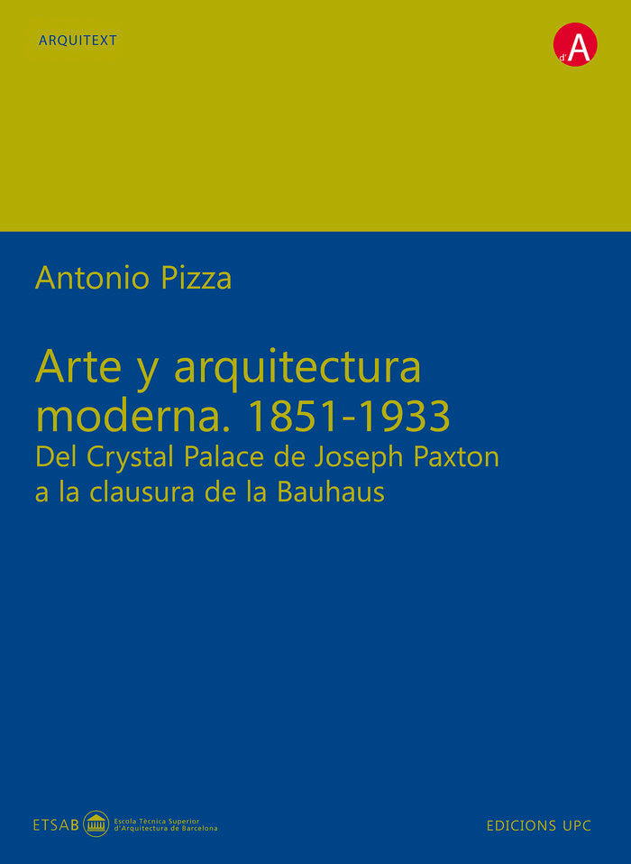 Arte y arquitectura moderna (1851-1933), de Pizza de Nanno | portada del libro