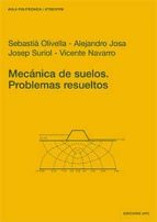 Mecánica de suelos. Problemas resueltos, de SEBASTIA OLIVELLA | portada del libro