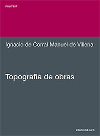 Topografía de obras, de Corral Manuel de Villena | portada del libro