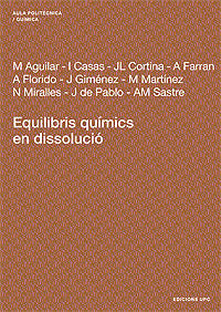 Equilibris químics en dissolució, de Miralles Esteban, Núria | portada del libro