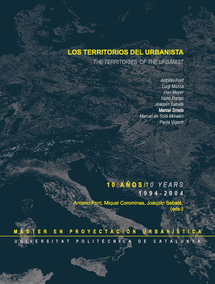 Los territorios del urbanista, de Font, Antoni | portada del libro