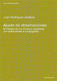 Ajuste de observaciones, de RODRIGUEZ JORDANA | portada del libro