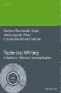 Technical Writing. A Guide for Effective Communication, de BARAHONA FUENTES | portada del libro