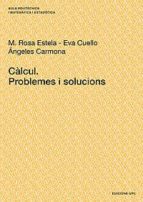 Càlcul. Problemes i solucions, de Varios autores | portada del libro