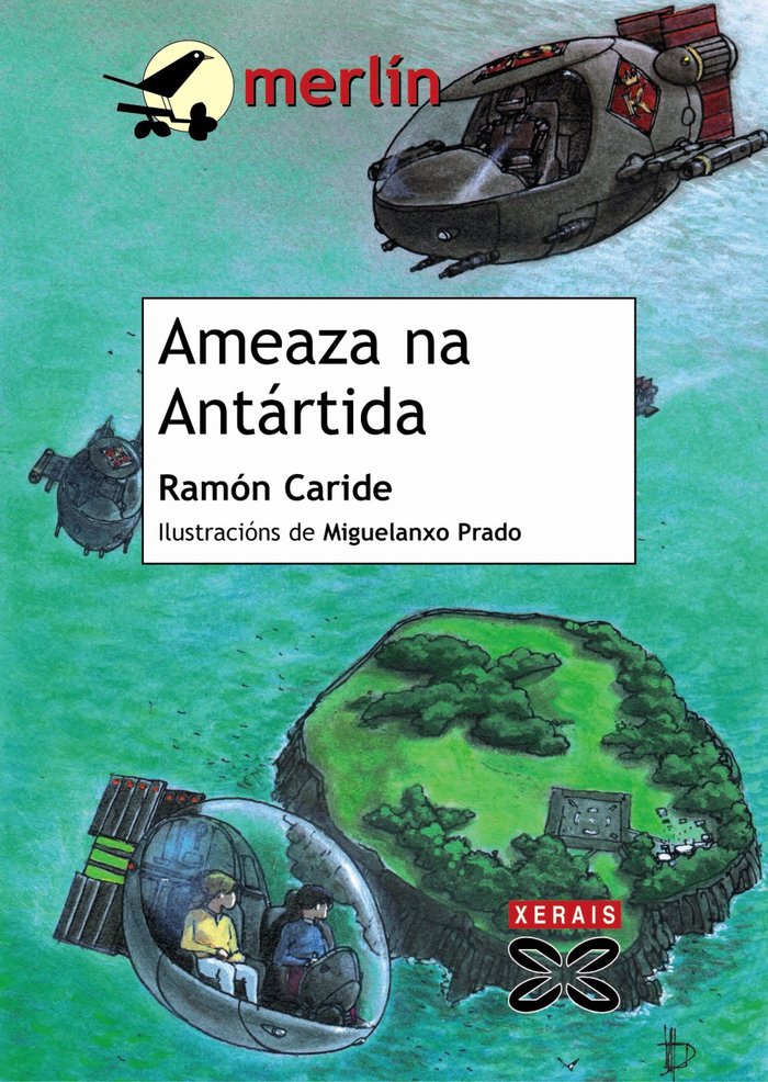 Ameaza na Antártida, de Caride, Ramón | portada del libro