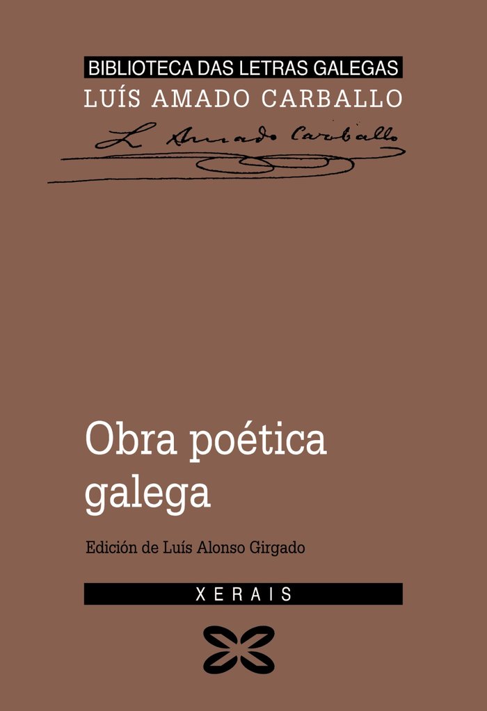 Obra poética galega Luís Amado Carballo, de Amado Carballo, Luís | portada del libro