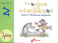 La zebra i el ximpanzé (z), de Esquerdo i Todó, Susanna | portada del libro