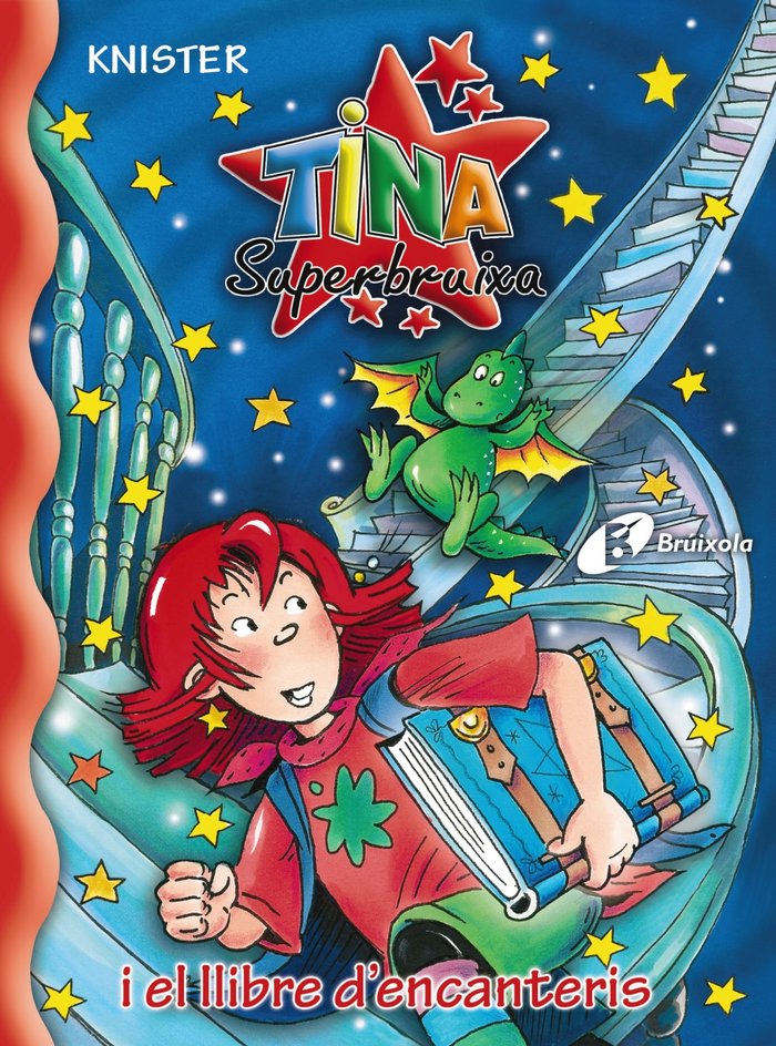 Tina Superbruixa i el llibre d'encanteris, de KNISTER | portada del libro
