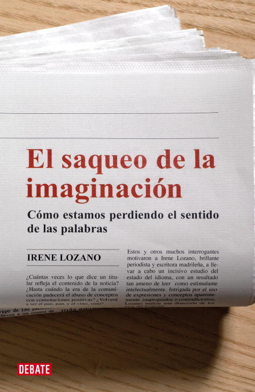 El saqueo de la imaginación, de Lozano, Irene | portada del libro