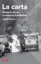 La carta, de Antoni Batista | portada del libro