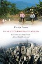 Yo he visto empezar el mundo, de Carsten Jensen | portada del libro