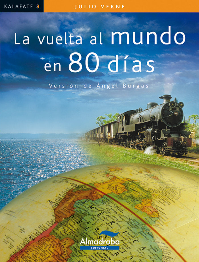 La vuelta al mundo en 80 días, de Verne, Julio | portada del libro