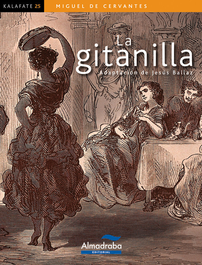 La gitanilla, de de Cervantes, Miguel | portada del libro