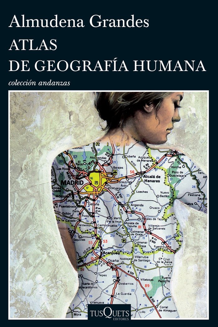 Atlas de geografía humana, de Grandes, Almudena | portada del libro